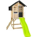 Produktbild: Zwerkules Spielhaus Holli 1 m. Rutsche 270 cm x 148 cm x 224 cm Natur FSC®