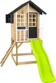 Produktbild: Zwerkules Holli 1 Kinder Stelzenhaus mit Rutsche Holz
