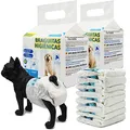 Produktbild: BPS 16 Stück Einweg-Windeln für Hunde, Gesundheit, Haustiere, weiblich, Welpe, super saugfähig, Hygiene-Höschen, 5 Größen wählbar (L) BPS-2184 x 02