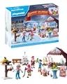 Produktbild: PLAYMOBIL | Adventskalender für Kinder| Ausflug auf den Weihnachtsmarkt | winterliches Abenteuerspielzeug | Mit bunten Figuren und Accessoires| Ab 4 Jahren | 71472