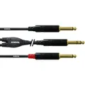 Produktbild: Cordial Audio-Kabel 6.3 mm Klinke - 6.3 mm Klinke (1.50 m, 6.3mm Klinke (Jack)) (CFY 1,5 VPP)
