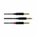 Produktbild: CORDIAL CFY 1,5 VPP Adapterkabel 1,5 m Klinke 6,3 mm stereo/2 x Klinke