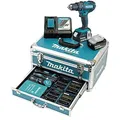 Produktbild: makita DHP482RFX9 Akku-Schlagbohrschrauber-Set 18,0 V, mit 2 Akkus