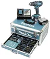 Produktbild: Makita DHP482RFX9 2-Gang-Akku-Schlagbohrschrauber inkl. 2. Akku, inkl. Koffer, mit Zubehör, inkl. Ladegerät