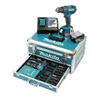 Produktbild: Makita Akku Schlagbohrschrauber DHP482RFX9 18V 3AH 62Nm 2 Akkus im Alukoffer