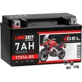 Produktbild: Langzeit Gel Motorradbatterie YTX7A-BS 7Ah 12V