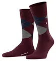 Produktbild: Burlington Herren Edinburgh Argyle Wolle Socken - rot