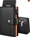 Produktbild: TENBST Geldbörse Herren mit Münzfach, Hochwertige Slim Wallet, Kartenetui Klein 
