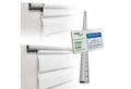 Produktbild: Hexim Verkleidungspaneel, (Siding Fassadenpaneele außen Fassadenverkleidung wetterfest Kunststoffpanelee PVC-U Verkleidung Außenwand Hausverkleidung UV-beständig - (Abschlussprofil weiß)