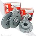 Produktbild: Zimmermann Sport Bremsscheiben für VW Cc Passat vorne + hinten