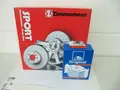 Produktbild: Zimmermann Sportbremsscheiben und Ate-beläge AUDI Q3, VW Caddy IV Satz vorne