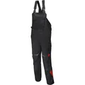 Produktbild: Kübler  PULSSCHLAG Latzhose PSA 2 schwarz/mittelrot 3324 5353-9955-48