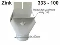 Produktbild: Zink Einhangstutzen 6-tlg./333 d=100mm