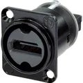Produktbild: Contrik HDMI (TM) 1.4 Durchfuehrung D-Serie (MONA-NAHDMI-W-B)