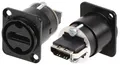 Produktbild: NEUTRIK - HDMI-Buchse, D-Typ Gehäuse, Schwarz