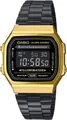 Produktbild: Casio Digitaluhr Retro A168WEGB-1BEF Collection schwarz golden