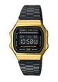 Produktbild: Casio A168WEGB-1BEF Vintage Iconic Digital Gold/Schwarz