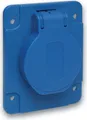 Produktbild: Schneider Electric SCHUKO IP44 65X85MM BLAU (PKS61B)
