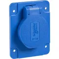 Produktbild: Schneider Electric SCHUKO IP44 65X85MM BLAU / SCHN.E PKS61B