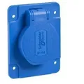 Produktbild: Schneider Electric - Komplett Schutzkontakt-steckdose Mit Klappdeckel Blau Pks61b 1 St.