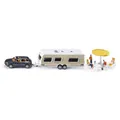 Produktbild: Siku 2542 - PKW mit Wohnwagen, Maßstab 1:50 Spielzeugauto Modellauto Neu