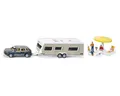 Produktbild: Siku 2542 - PKW mit Wohnwagen, 1:55
