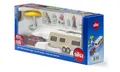 Produktbild: Siku 2542 PKW mit Wohnwagen 