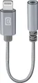 Produktbild: Cellularline MUSIC ENABLER - Lightning Audio-Adapter für Steckverbinder zu 3,5 mm, Lightning, Stecker, 3.5mm, Buchse, 0,01 m, Grau