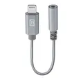 Produktbild: Cellularline Audio Adapter Kabel Lightning zu 3,5mm Klinkenanschluss Weiß Computer-Kabel