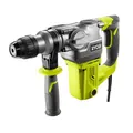 Produktbild: Ryobi Bohr- und Meißelhammer SDS-Plus (1050 W Motor; 3,6 Joule; 3 Bohrerbits, 1 Flach- und 1 Spitzmeißel ) RSDS1050-K