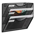 Produktbild: Metall Zeitschriftenhalter Wand 3 Fächer | 32x10x30 cm | praktisch