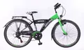 Produktbild: T&Y Trade Cityrad 24 Zoll Kinderfahrrad Kinder City Jungen Fahrrad Rad Bike MISTRAL GRÜN, 6 Gang Shimano, Kettenschaltung, Gepäckträger, STVO Licht, 6 Shimano Gang, Seitenständer