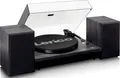 Produktbild: Plattenspieler Bluetooth LS-300 schwarz Holzgehäuse Riemenantrieb 33/45/78
