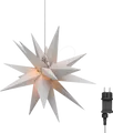 Produktbild: GB 64789 - LED-Weihnachstsstern, 3D, Ø 56 cm, 4,5 V Außentrafo
