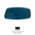 Produktbild: Rosenthal - Junto Ocean Blue - Rechteckiger Teller 30x15 cm - Händler