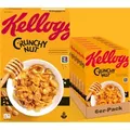 Produktbild: Kellogg's Crunchy Nut Cornflakes (6x 500g) – knusprige Frühstückscerealien mit Erdnüssen und Honig – ohne künstliche Farb- und Aromastoffe
