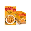Produktbild: Kellogg's Crunchy Nut Cornflakes (6 x 500 g) – knusprige Frühstückscerealien mit Erdnüssen und Honig – ohne künstliche Farb- und Aromastoffe