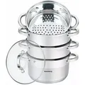 Produktbild: Klausberg Dampftopf 5-teilig 20cm Kb-7140