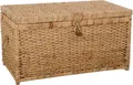 Produktbild: VIVANNO Wäschetruhe Wasserhyazinthe LEA Rechteckig - Natur Geflochten (1 St), 84x45x45 cm