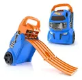 Produktbild: Hot Wheels Cefa Toys Koffer für Autos, 2-in-1, mit Kapazität für 20 Autos, 4 Verschiedene Tracks, Mehrfarbig (HWCC14)