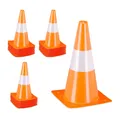 Produktbild: Pylonen Markierungskegel Warnkegel Absperrkegel stapelbar orange reflektierend
