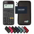 Produktbild: Casio fx-85DE X ClassWiz inkl. WYNGS Schutztasche Schwarz - Wissenschaftlicher Taschenrechner - Basic Set