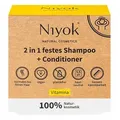 Produktbild: Niyok 2 in 1 festes Shampoo + Conditioner - Vitamina 80 g