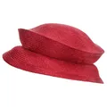 Produktbild: Seeberger Sisal Strohhut Damen - Made in Germany Sommerhut Damenhut Reisehut Sommer Frühling-Sommer - One Size rot