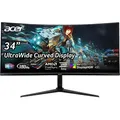 Produktbild: ACER XZ342CUV3 34 Zoll UWQHD Gaming Monitor 1 ms Reaktionszeit 180 Hz