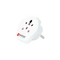 Produktbild: SKROSS Reiseadapter India-Israel-Denmark to Europe white