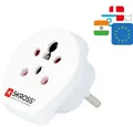 Produktbild: Skross Adapter für Indien, Israel, Dänemark Stecker EU Steckdose 230V 16A