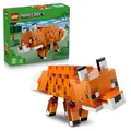 Produktbild: LEGO Minecraft Der Fuchs - 3D-Puzzle Tierfigur mit Zubehör - Gaming Deko für Schlafzimmer oder Gaming Raum - Gamer Spielzeug zum Geburtstag für Jungen, Mädchen und Fans ab 10 Jahren - 21588