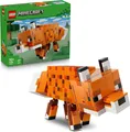 Produktbild: LEGO Minecraft Fuchs Puzzle Tierfigur Deko Schlafzimmer Gaming Spielzeug 21588