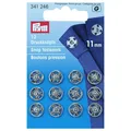 Produktbild: PRYM Metall Druckknöpfe zum Annähen 11mm silber